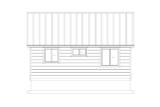 Farmhouse House Plan - Ensign ADU 37186 - Rear Exterior