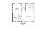 Farmhouse House Plan - Ensign ADU 37186 - 1st Floor Plan