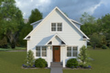 Farmhouse House Plan - Fletcher ADU 91700 - Front Exterior