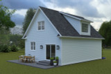 Farmhouse House Plan - Fletcher ADU 91700 - Left Exterior