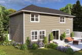 Craftsman House Plan - Crofts 78526 - Rear Exterior