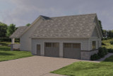 Craftsman House Plan - Langley 58366 - Left Exterior
