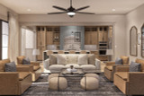 Modern House Plan - Chadbourne 51114 - Great Room