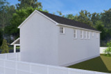 Farmhouse House Plan - Josie Garage 39557 - Right Exterior