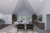 Farmhouse House Plan - Josie Garage 39557 - Family Room