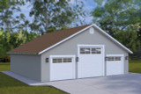 Traditional House Plan - Joyce Garage 95980 - Front Exterior