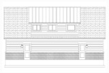 Farmhouse House Plan - King Garage 74118 - Rear Exterior