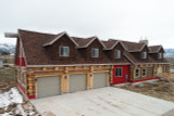 Mountain Rustic House Plan - Lebaron 52647 - Rear Exterior
