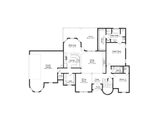French Country House Plan - 42074 - 1st Floor Plan
