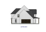 Farmhouse House Plan - 94577 - Left Exterior