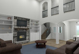 Farmhouse House Plan - 94577 - Family Room