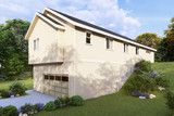 Craftsman House Plan - Groveland 64015 - Rear Exterior