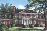Classic House Plan - Broadlands 88573 - Front Exterior