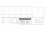 Secondary Image - Farmhouse House Plan - Sycamore Farmhouse 99903 - Rear Exterior