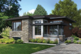 Modern House Plan - 30485 - Front Exterior
