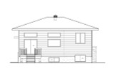 Modern House Plan - 30485 - Rear Exterior