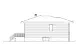 Modern House Plan - 30485 - Left Exterior
