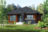 Modern House Plan - 40104 - Front Exterior
