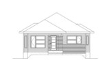 Modern House Plan - 40104 - Front Exterior