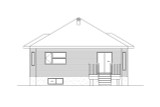 Modern House Plan - 40104 - Rear Exterior
