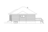 Modern House Plan - 40104 - Right Exterior