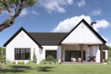 European House Plan - Saint-Mont Place 93920 - Rear Exterior