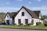 European House Plan - Saint-Mont Place 93920 - Right Exterior