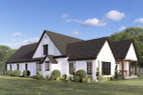 European House Plan - Saint-Mont Place 93920 - Right Exterior