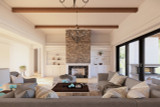 European House Plan - Saint-Mont Place 93920 - Great Room