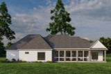 Craftsman House Plan - Aventura Place 51303 - Rear Exterior