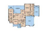 Craftsman House Plan - Aventura Place 51303 - 1st Floor Plan
