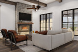 Craftsman House Plan - Aventura Place 51303 - Great Room