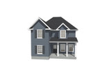 Country House Plan - 64222 - Front Exterior