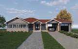 Cottage House Plan - Driftwood Edge 21834 - Front Exterior