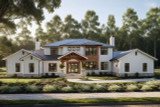 Farmhouse House Plan - 47851 - Front Exterior