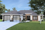 Modern House Plan - 14372 - Front Exterior