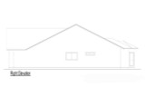 Ranch House Plan - 49707 - Right Exterior