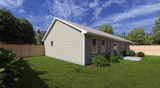 Craftsman House Plan - The Retreat 95409 - Right Exterior