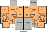 Craftsman House Plan - The Retreat 95409 - 1st Floor Plan