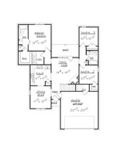 Traditional House Plan - 97975 - 1st Floor Plan