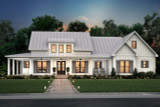 Farmhouse House Plan - Harrison 53603 - Front Exterior
