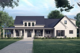 Farmhouse House Plan - Harrison 53603 - Front Exterior