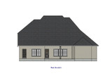 French Country House Plan - 14312 - Rear Exterior