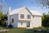 Modern House Plan - Pemlico Pointe 47488 - Rear Exterior