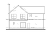 Modern House Plan - Pemlico Pointe 47488 - Rear Exterior