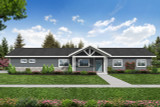 Ranch House Plan - Longmire 11575 - Front Exterior