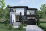 Modern House Plan - 17502 - Front Exterior