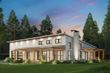 Modern House Plan - Stockton 38249 - Front Exterior
