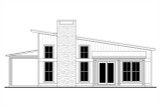 Modern House Plan - Stockton 38249 - Right Exterior