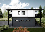 Farmhouse House Plan - Maple View 82580 - Right Exterior